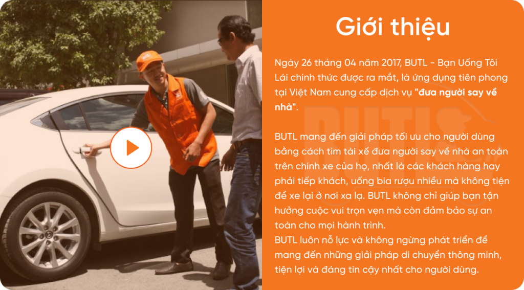 BUTL – Bạn Uống Tôi Lái |