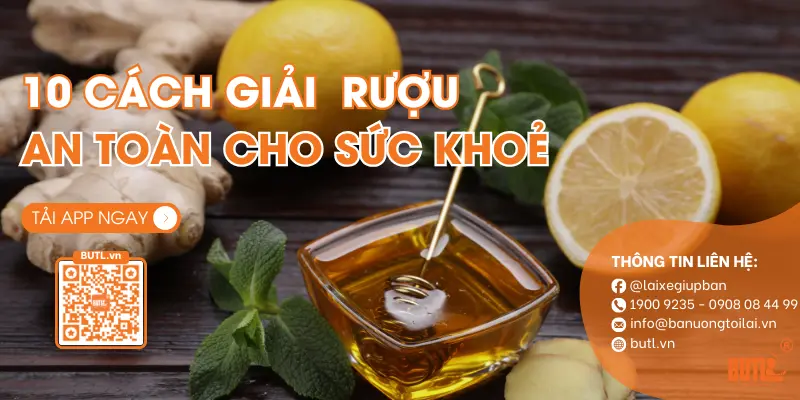 10 Cách giải rượu nhanh chóng, giảm nồng độ cồn