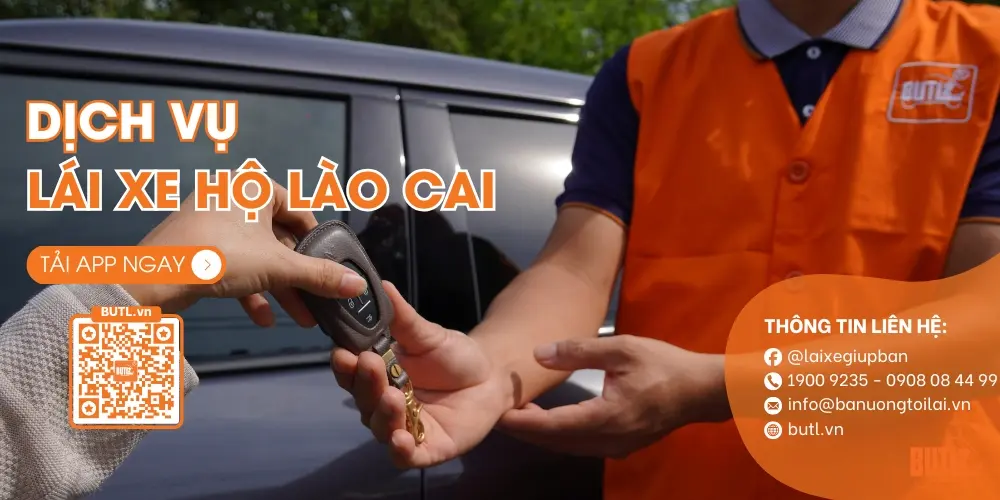 Dịch vụ tài xế lái xe hộ Lào Cai: An toàn - Uy tín | BUTL