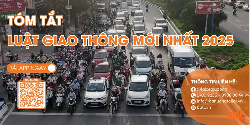 Tóm tắt luật giao thông 2025