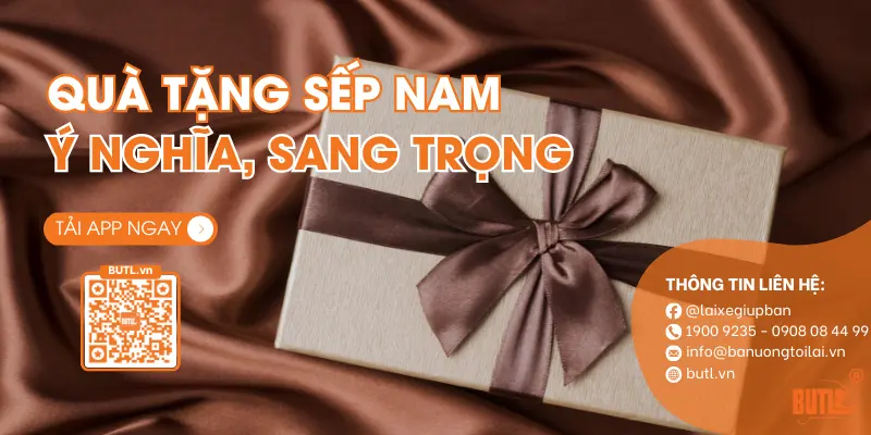 Quà tặng sếp nam ý nghĩa