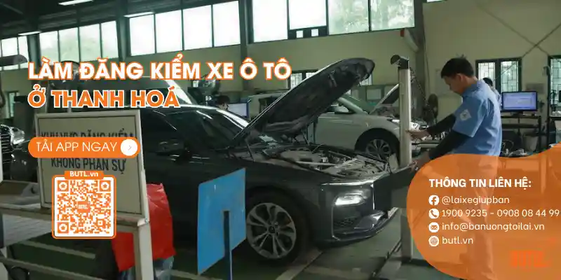Làm đăng kiểm xe ô tô ở Thanh Hóa