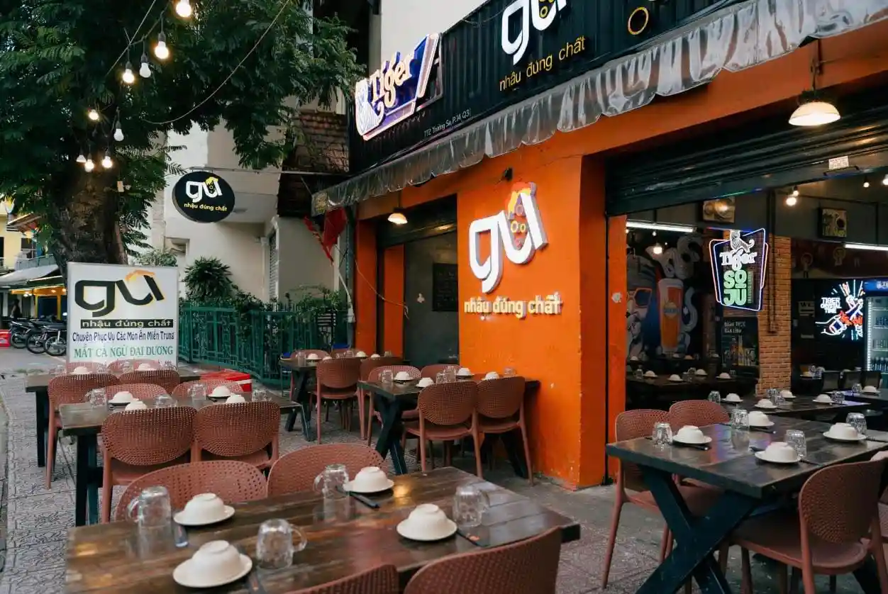 Quán nhậu quận 3 Gu