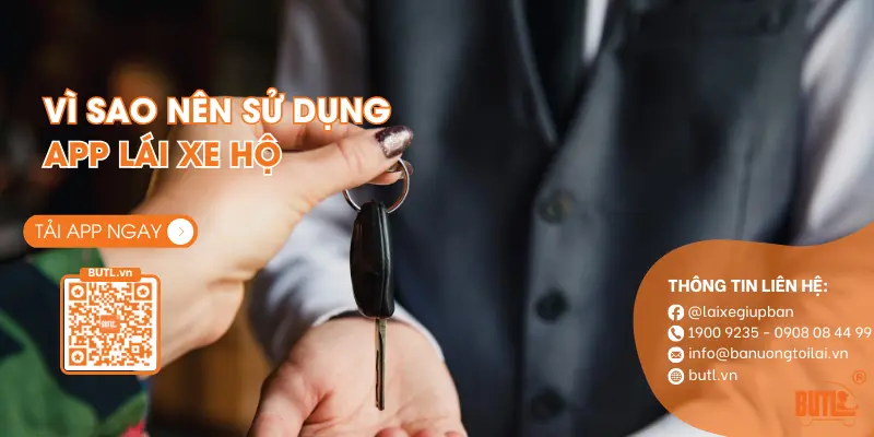 app lái xe hộ giao xe của bạn cho tài xế chở về nhà