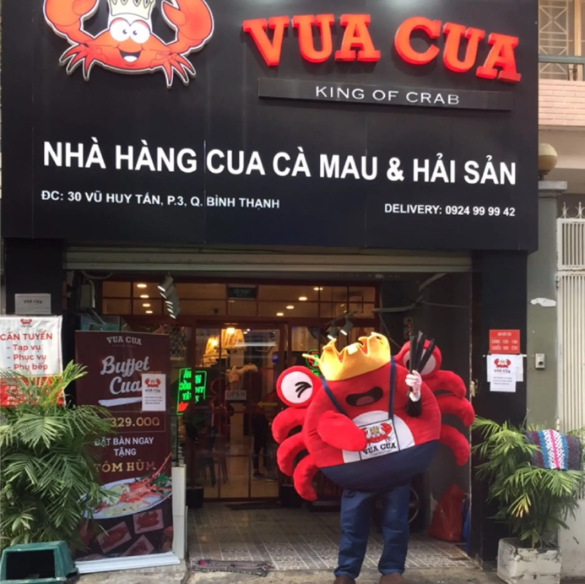 Vua Cua – Chuỗi nhà hàng cua nổi tiếng khắp Việt Nam