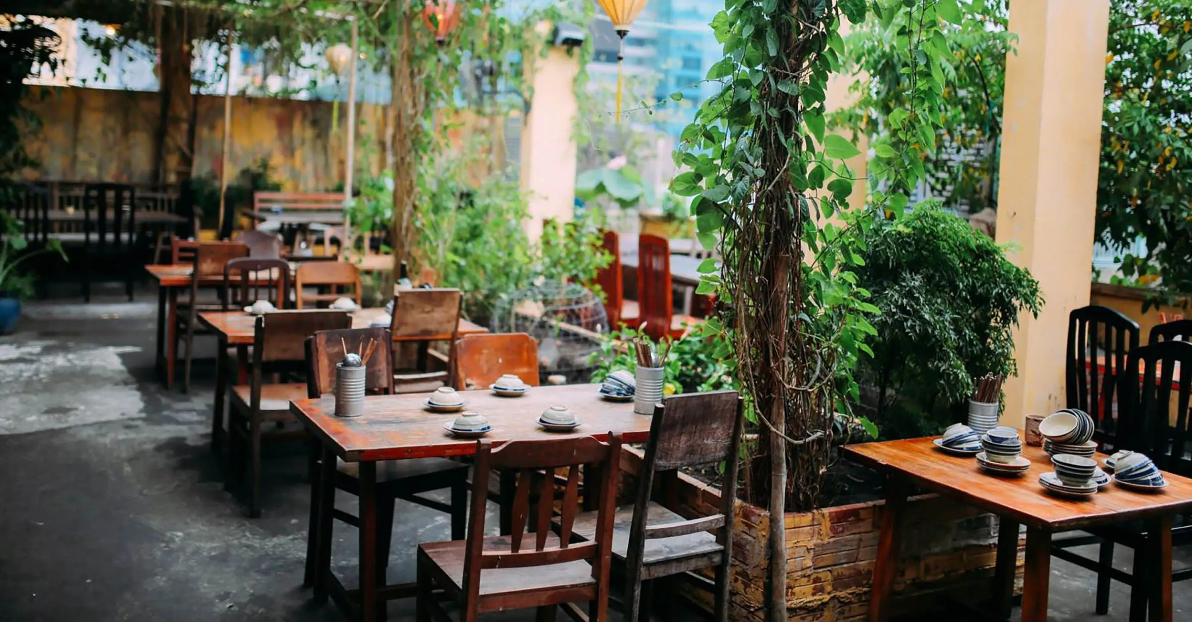 Secret Garden – Nhà hàng sân thượng phong cách vintage
