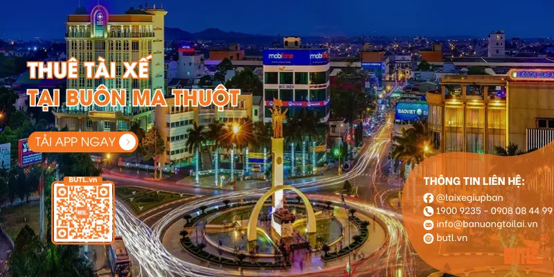 Thuê tài xế Buôn Ma Thuột