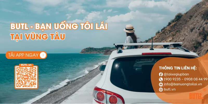 Thuê tài xế Vũng Tàu lái hộ theo giờ/ngày/tuần/tháng tùy chọn thời gian thuê thật dễ dàng với BUTL