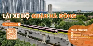 lái xe hộ quận Hà Đông