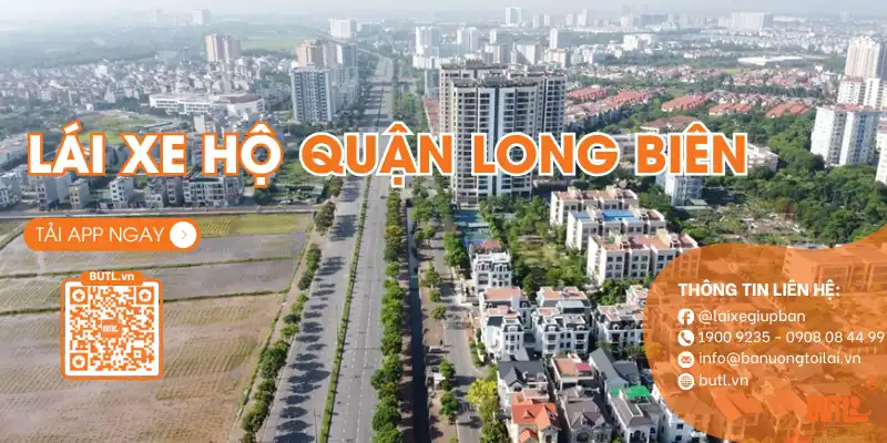 Lái xe hộ quận Long Biên