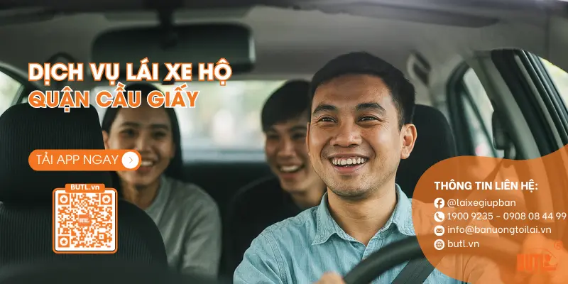 Lái xe hộ quận cầu giấy