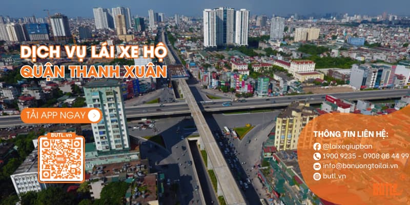 Lái xe hộ quận Thanh Xuân