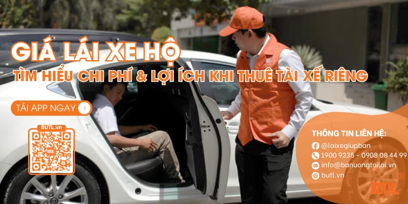 Bảng giá lái xe hộ