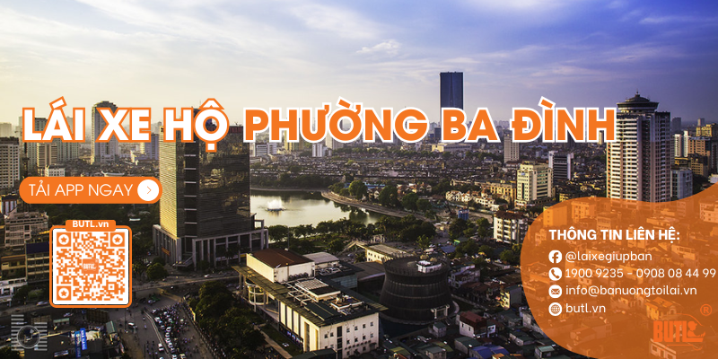 Lái xe hộ ở Phường Ba Đình