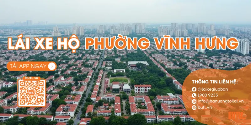 Lái xe hộ phường Vĩnh Hưng