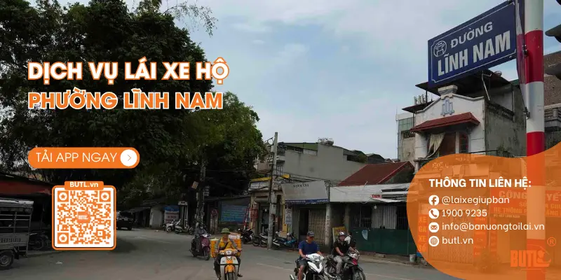 Các tuyến đường chính như Lĩnh Nam, Tam Trinh, Nguyễn Khoái – tập trung nhiều cơ sở dịch vụ, dễ dàng gọi tài xế lái hộ đưa xe về nhà.