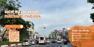 Lái xe hộ Phường Ô Chợ Dừa