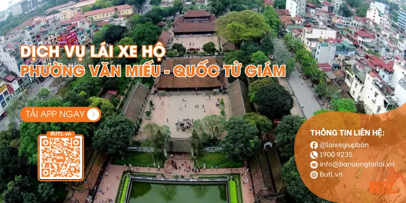 dịch vụ lái xe hộ văn miếu quốc tử giám