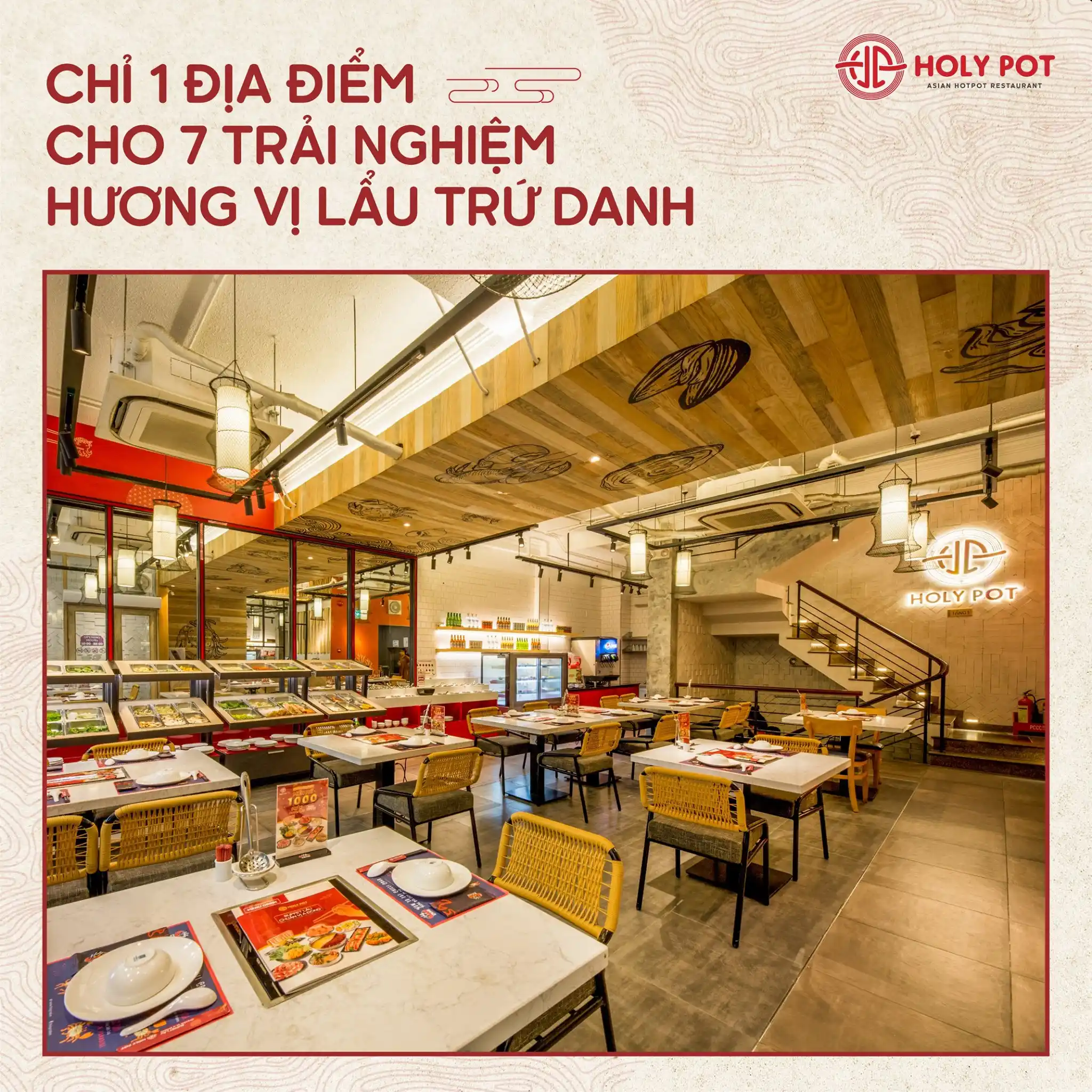 Holy Pot Phan Xích Long – Nhà hàng hải sản Singapore hiện đại