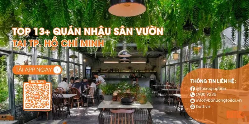 Quán nhậu sân vườn TPHCM