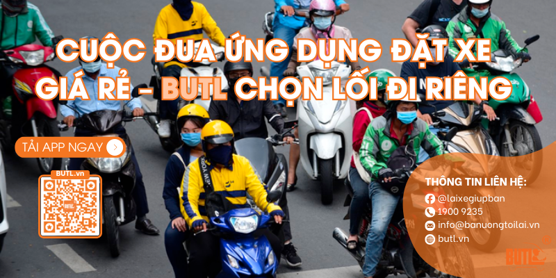 Ứng dụng đặt xe giá rẻ