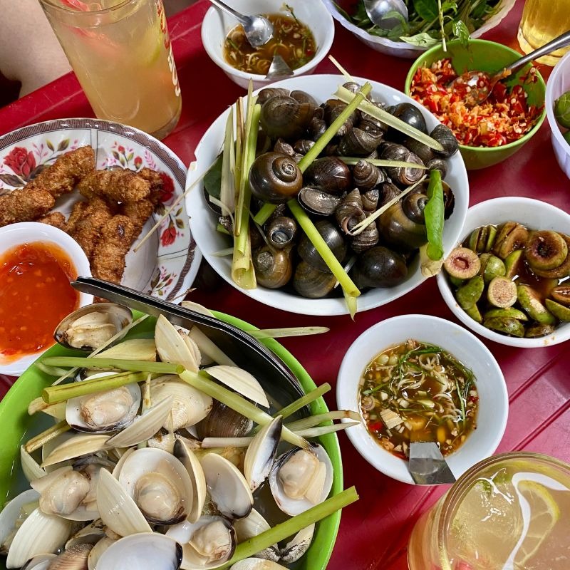 Ốc luộc Hà Nội