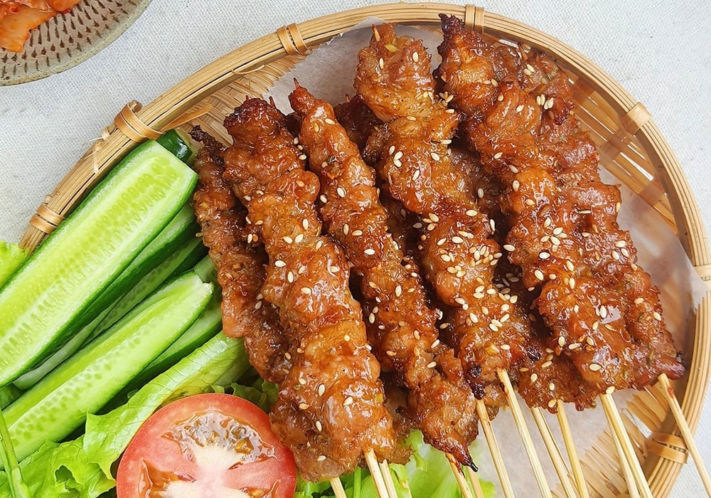 Thịt xiên nướng