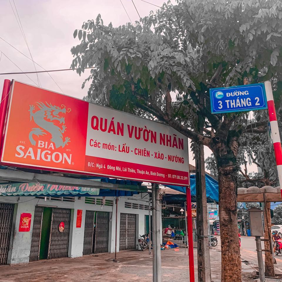 Quán Ăn Vườn Nhãn – Không gian xanh mát, phục vụ tận tình