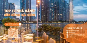 Quán nhậu bên sông sài gòn