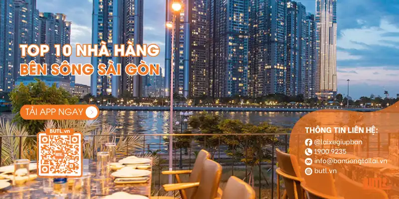 Quán nhậu bên sông sài gòn