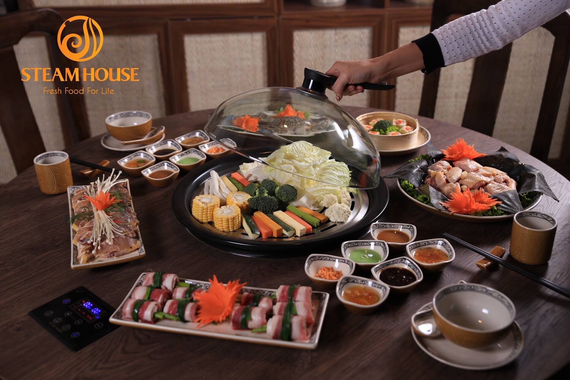 Steam House Restaurant – Ăn uống lành mạnh tại Hoàn Kiếm