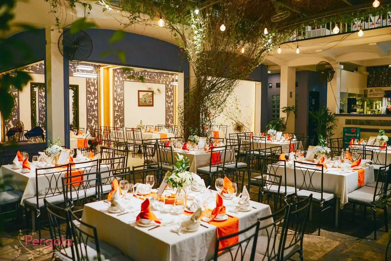 Pergola – Nhà hàng sân vườn đẹp nhất Phú Nhuận