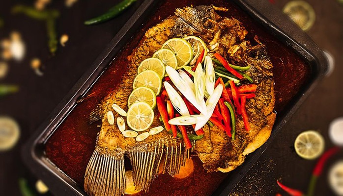 HAO YU Grilled Fish – Cá nướng Tứ Xuyên cay tê