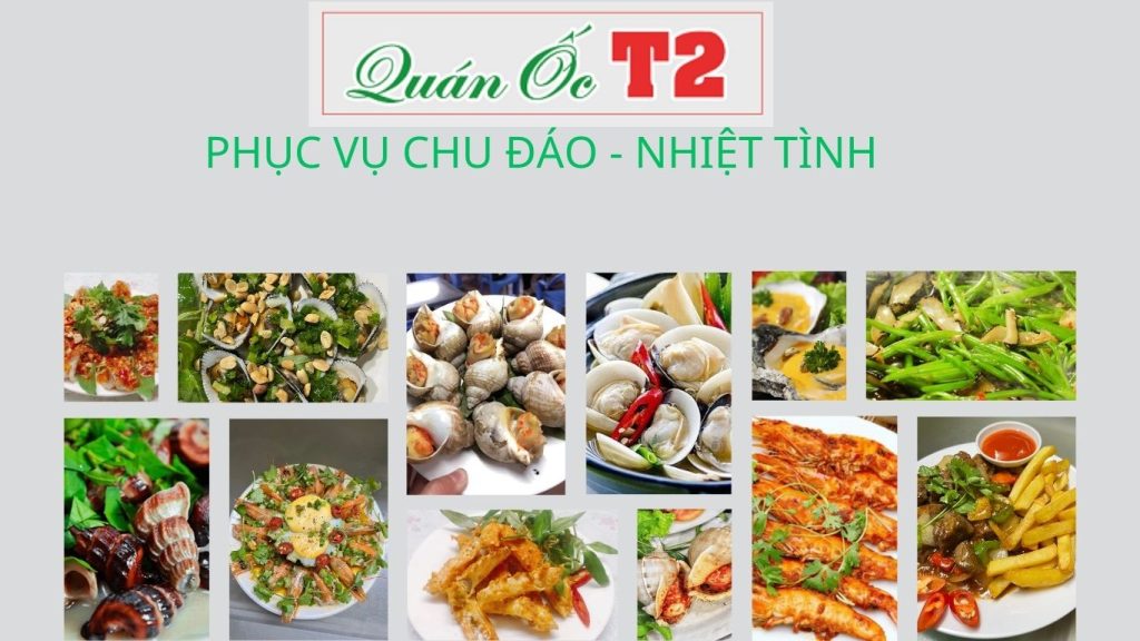 Các món quán ốc T2