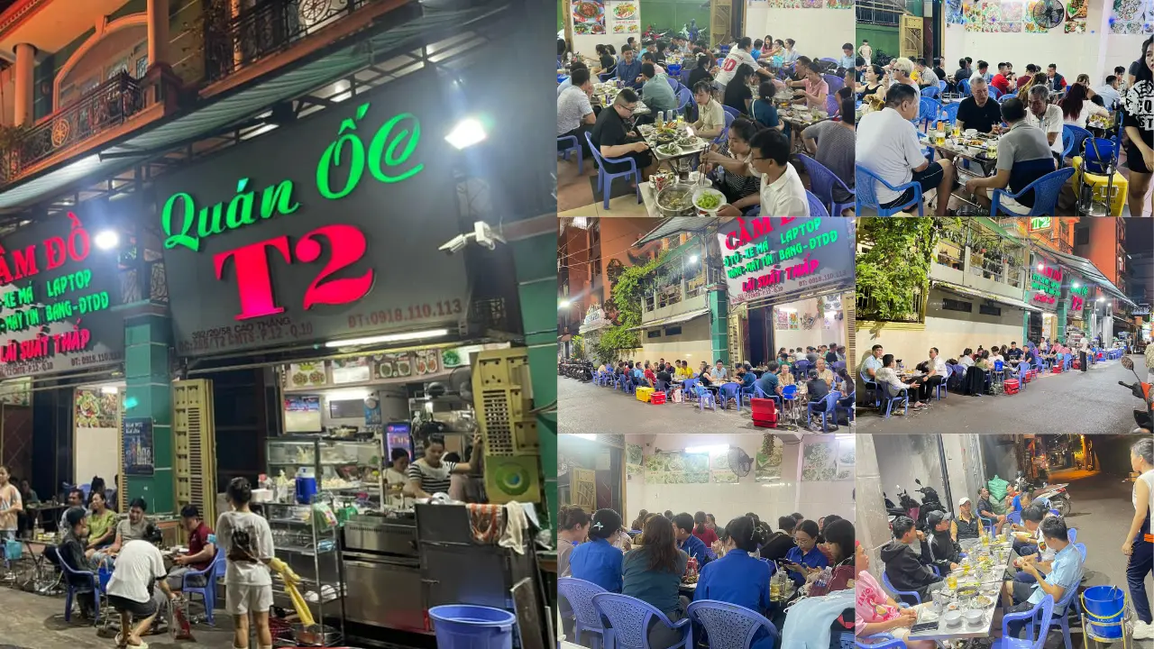 Quán Ốc T2 Cao Thắng