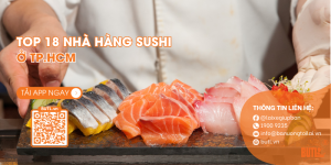 Nhà hàng sushi ở tphcm