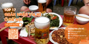 quán nhậu vỉa hè Hà Nội