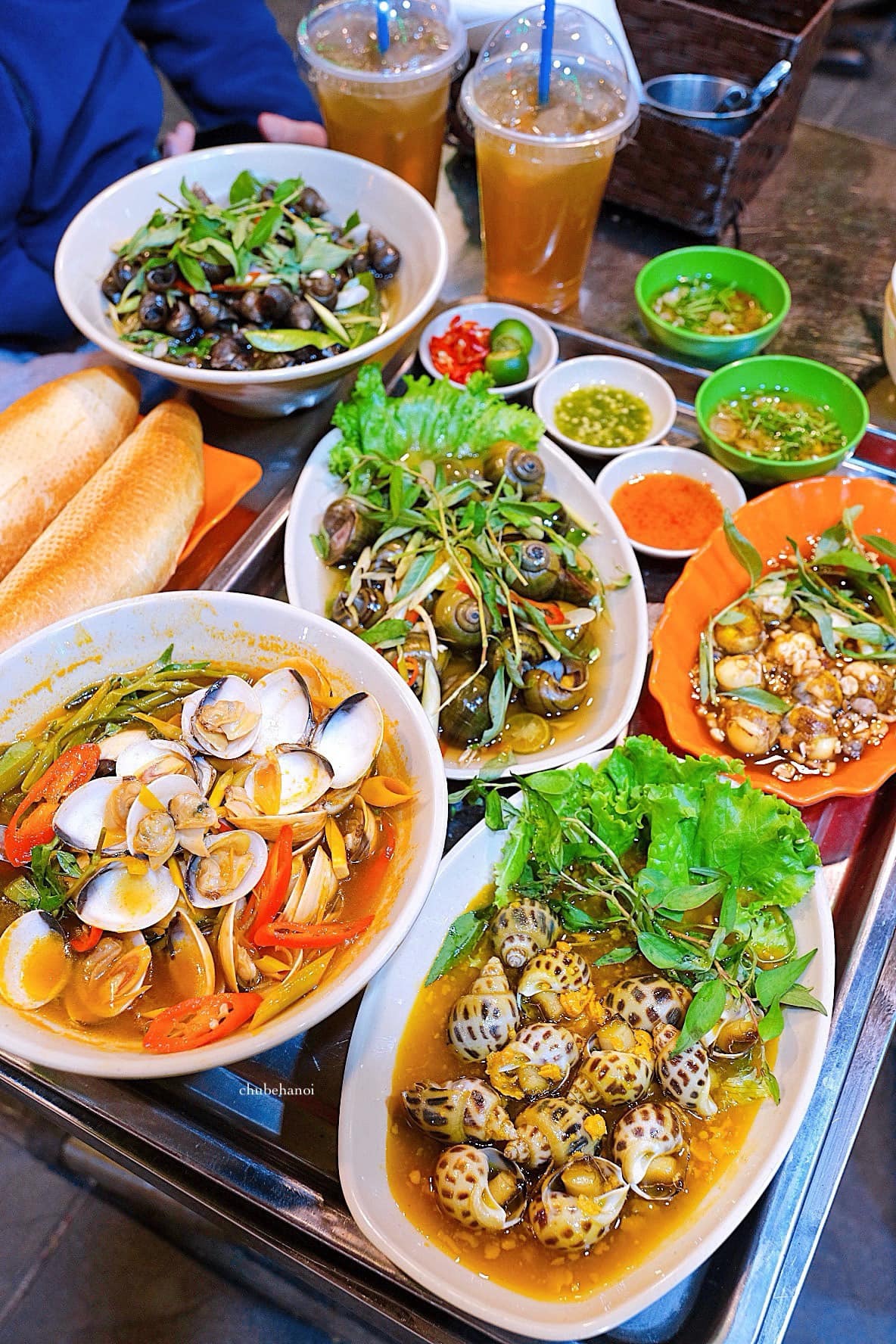 Ốc Xì Gòn – Quán ốc ngon Hà Nội mở đêm khu vực đường Bưởi