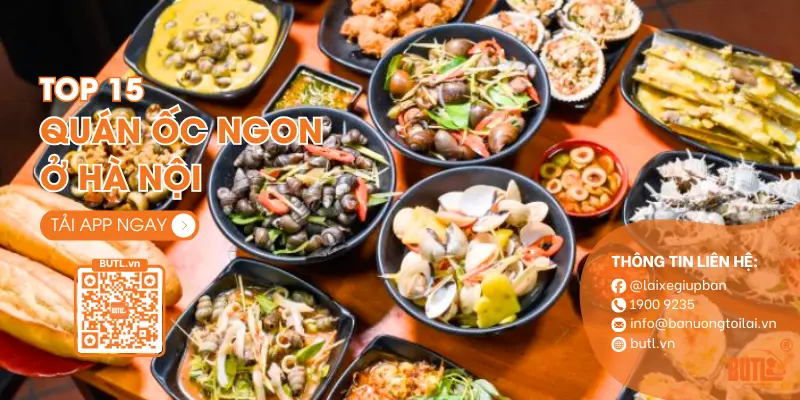 Quán ốc ngon Hà Nội