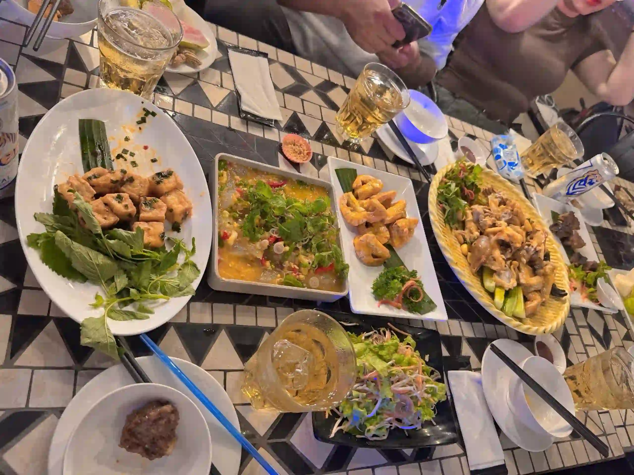 món ăn Lộ Thiên Quán hình ảnh thực tế