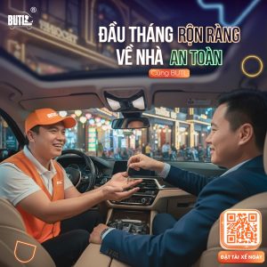 dịch vụ lái xe hộ BUTL, khách hàng yên tâm giao chìa khoá xe cho tài xế