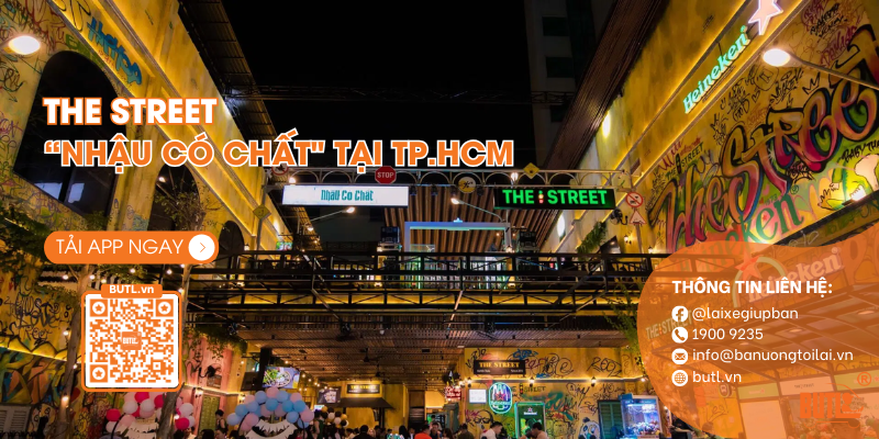 review quán nhậu the street