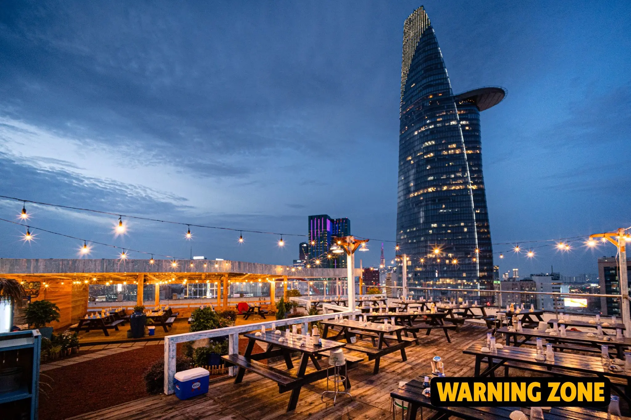 view của warning zone