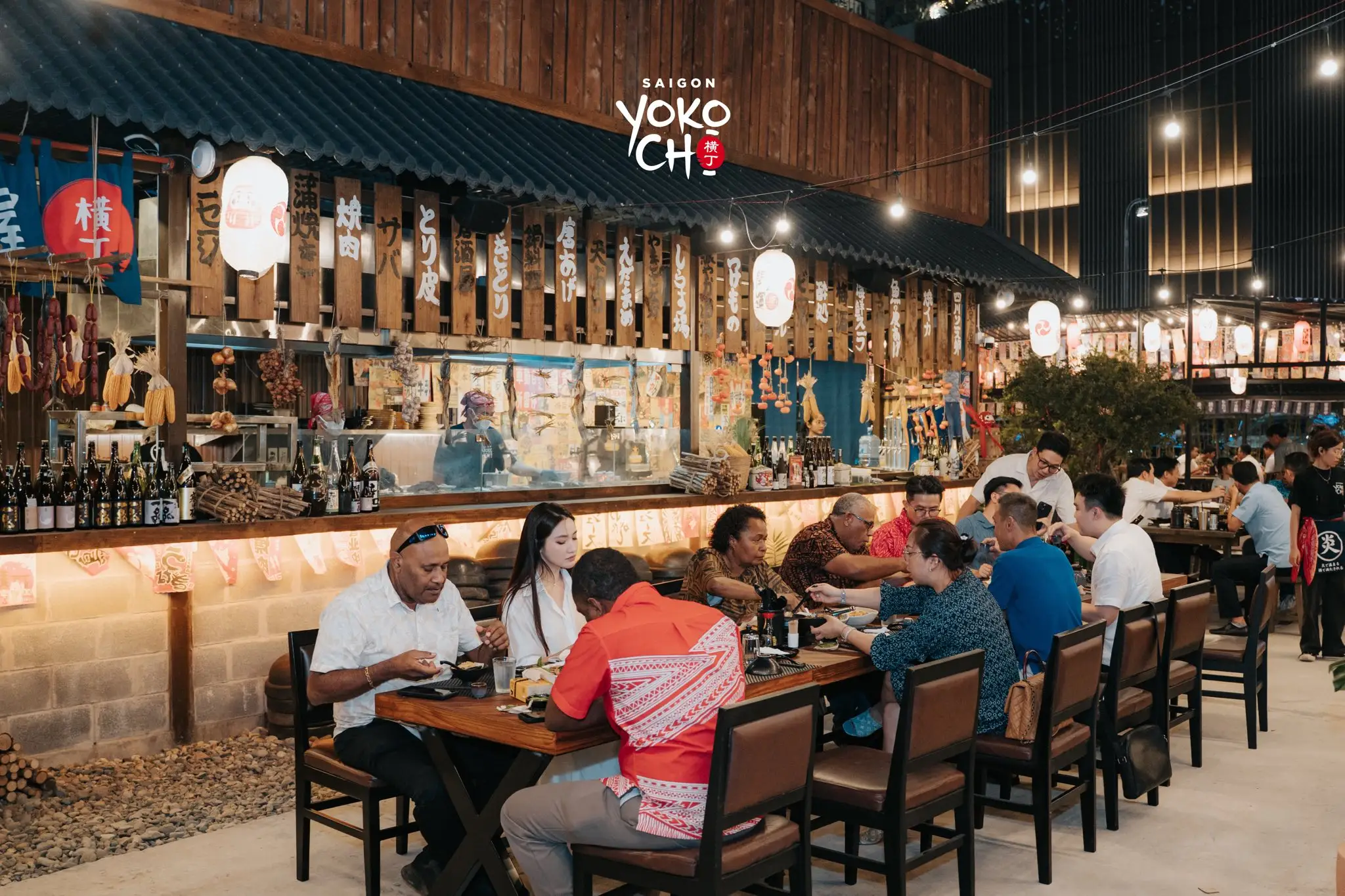 Không gian saigon yokocho