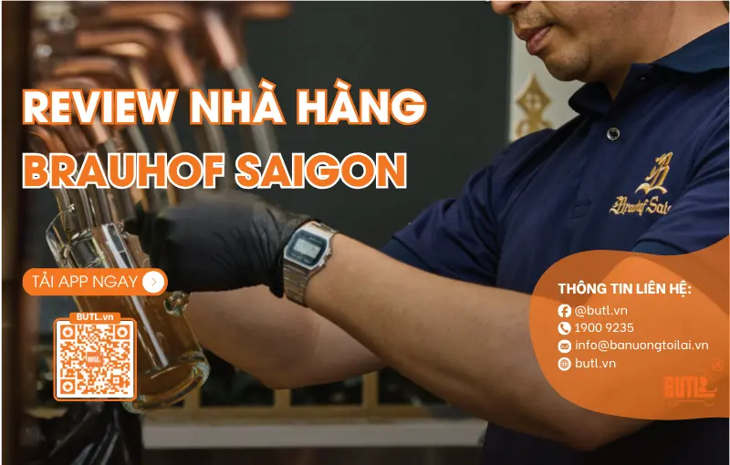 Review nhà hàng Brauhof Saigon