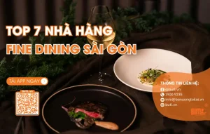 Nhà hàng fine dining sài gòn