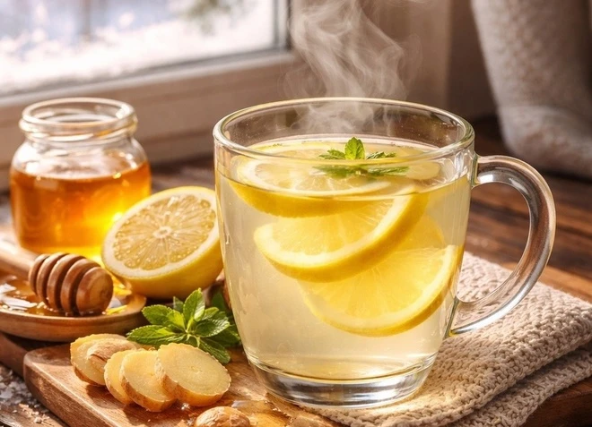 nước chanh ấm phù hợp để giải rượu