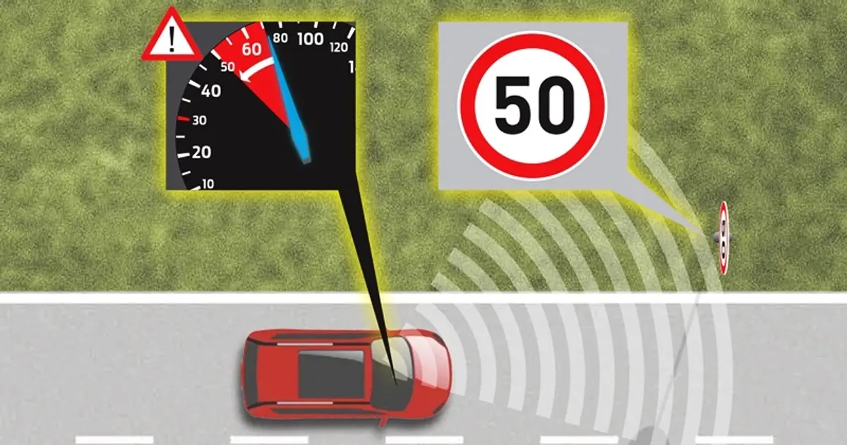 Xe ô tô chạy quá tốc độ
