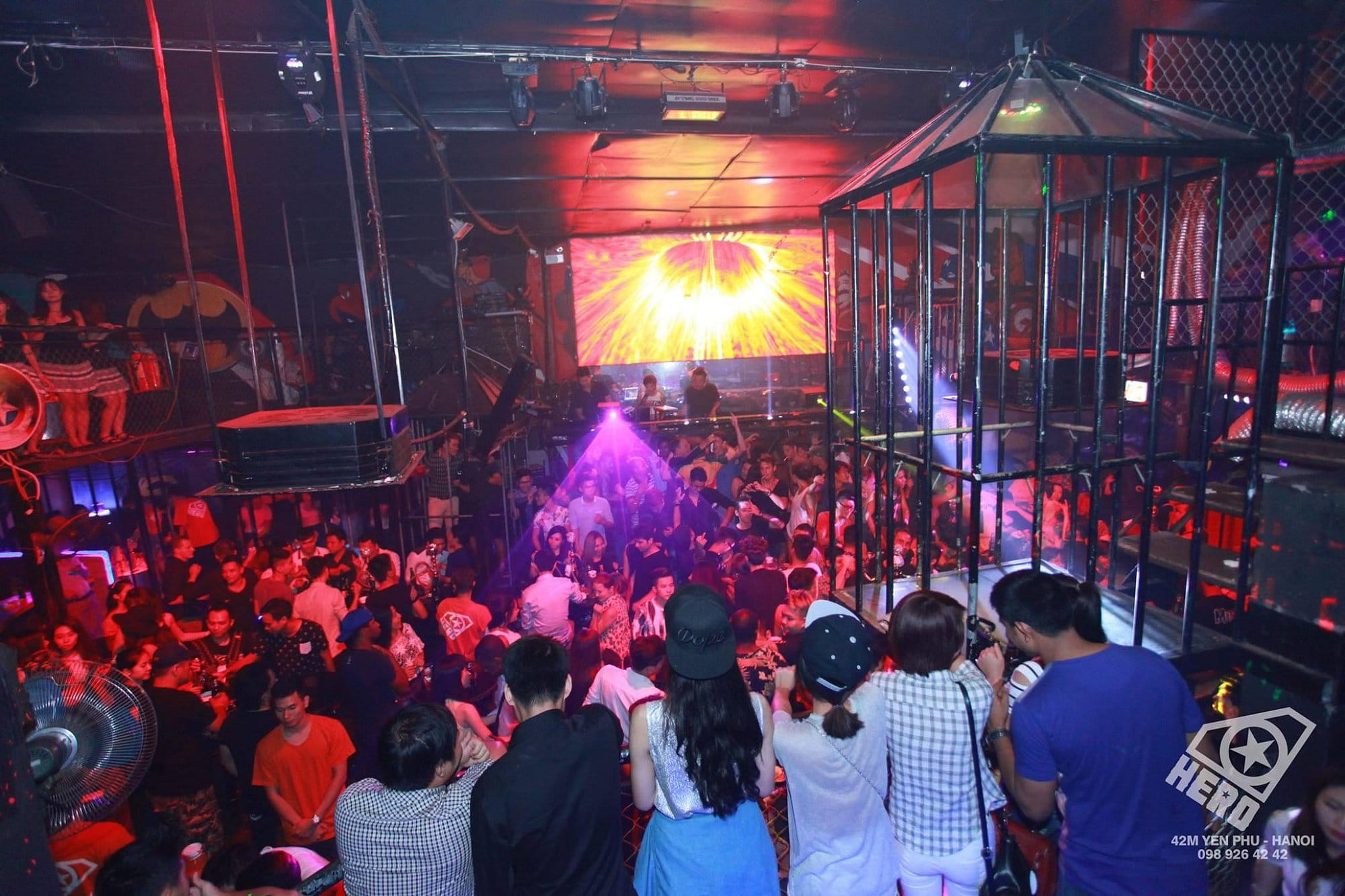 Hero Club – Điểm hẹn của những đêm tiệc bùng cháy