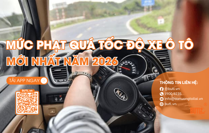 Mức phạt lái ô tô quá tốc độ